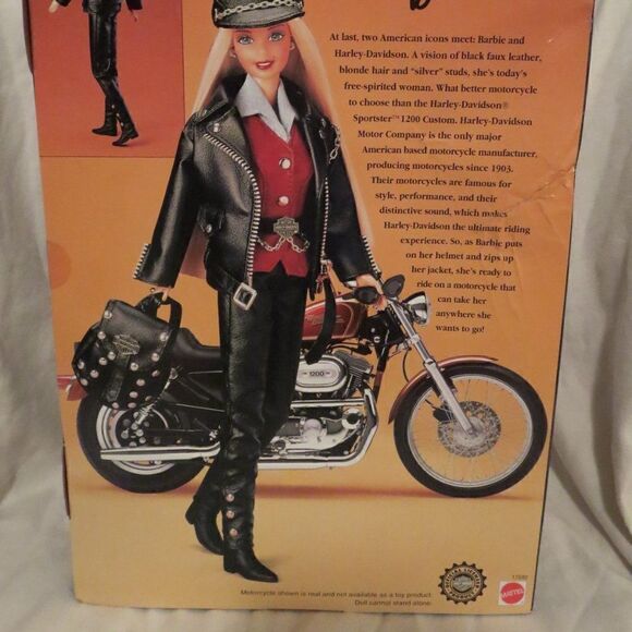 1997 Harley Davidson Barbie 1st in Series NRFB - Picture 6 of 13
